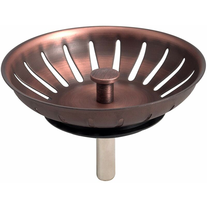 foto del prodotto lb plast cestello di ricambio rame antico per pilette lavello cucina l.b. plast dc1158 cop rame