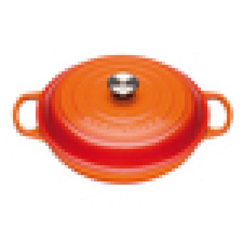 foto del prodotto le creuset gourmet professional pot round 30cm oven red 21180300902430 