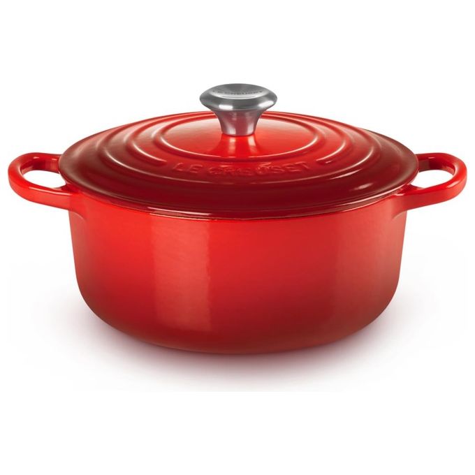 foto del prodotto le creuset signature 3,3 l rotondo rosso