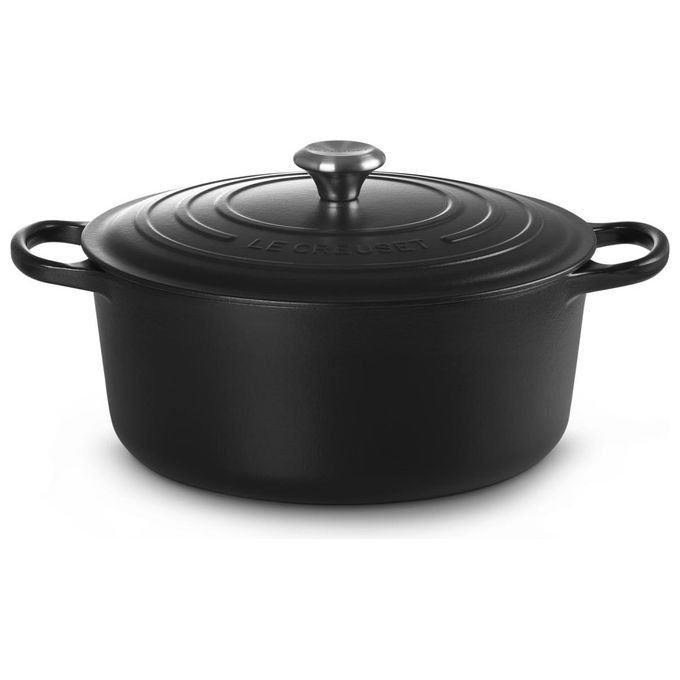 foto del prodotto le creuset signature 8,1 l rotondo nero