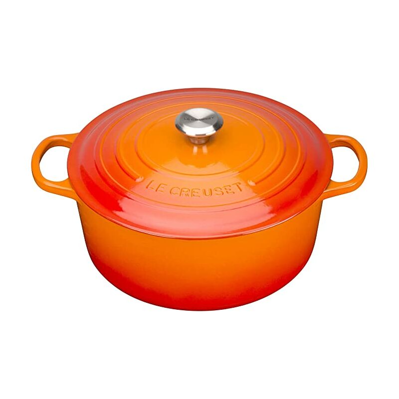 foto del prodotto le creuset signature casserole round 20 cm volcanic