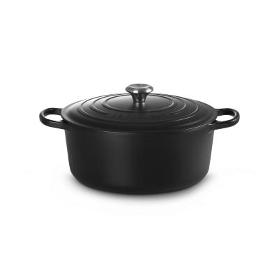 foto del prodotto le creuset signature roaster round 30cm black schwarz 21177300000430 