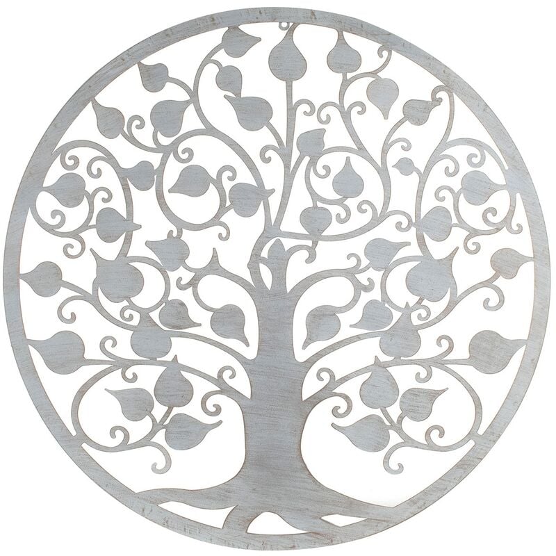 foto del prodotto le monde des animaux signes grimalt applicare la parete dell ornamento in metallo applica appliques a parete grigio metal 1x82x82cm 23652