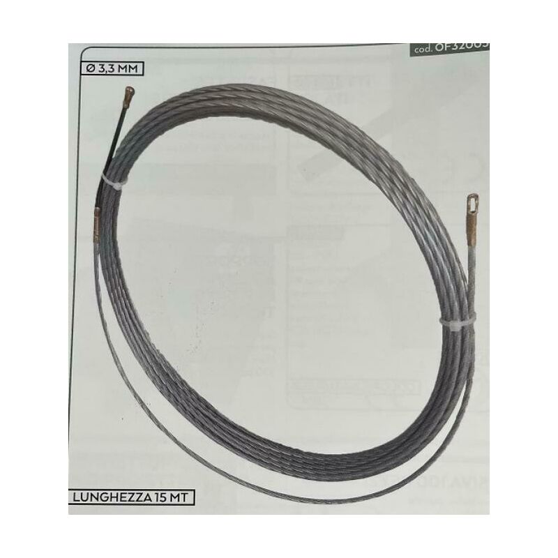 foto del prodotto le officine sonda in acciaio inox 15 mt d 3,3 mm of32005