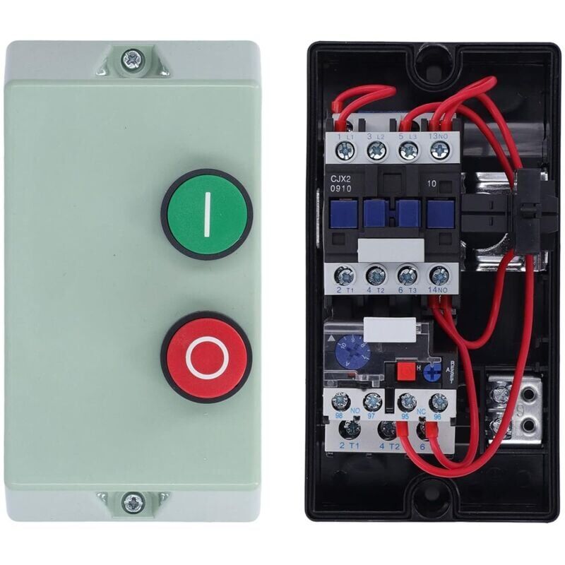 foto del prodotto le1d09m7 avviatore magnetico impermeabile monofase 220 230v interruttori di controllo dell avviamento del motore convertitori trifase 380 400v