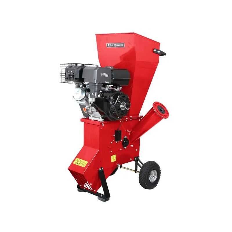 foto del prodotto lea biotrituratore du56420 89 motore a scoppio loncin frantumazione rami da 89mm