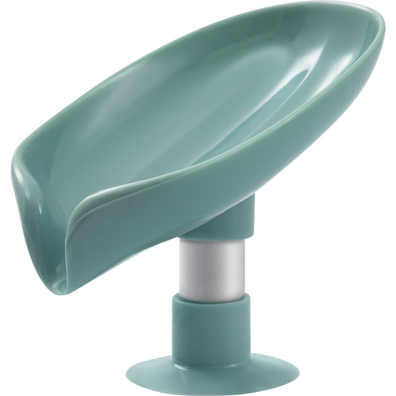 foto del prodotto leaf shape soap box, soap dish, bathroom accessories, toiletry, laundry soap, room supplies