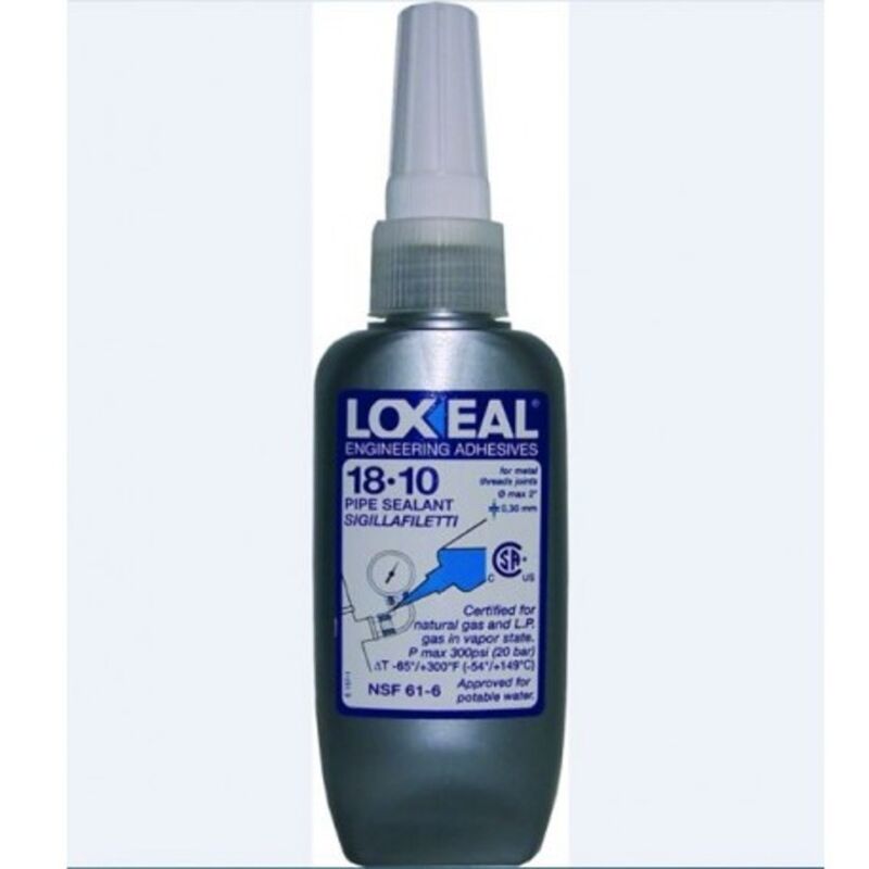 foto del prodotto leak lock pasta siggillante filettature e raccordi rame ottone flacone 50gr
