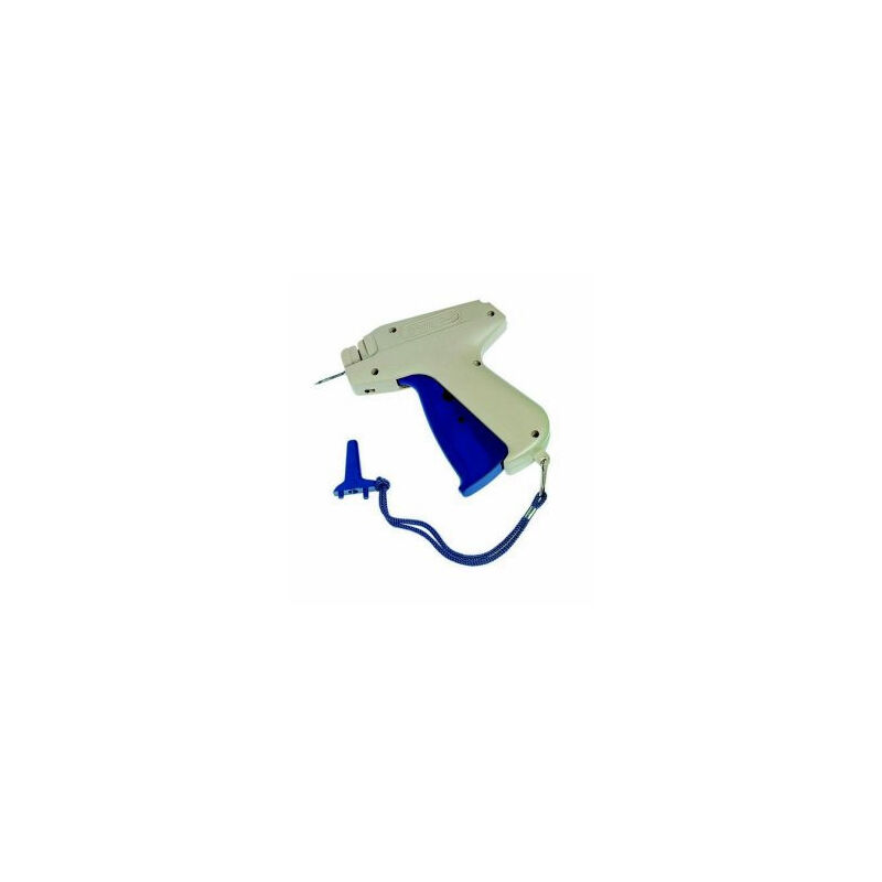 foto del prodotto lebez pistola spara fili blu e bianco con ago per cucire e perforare materiali