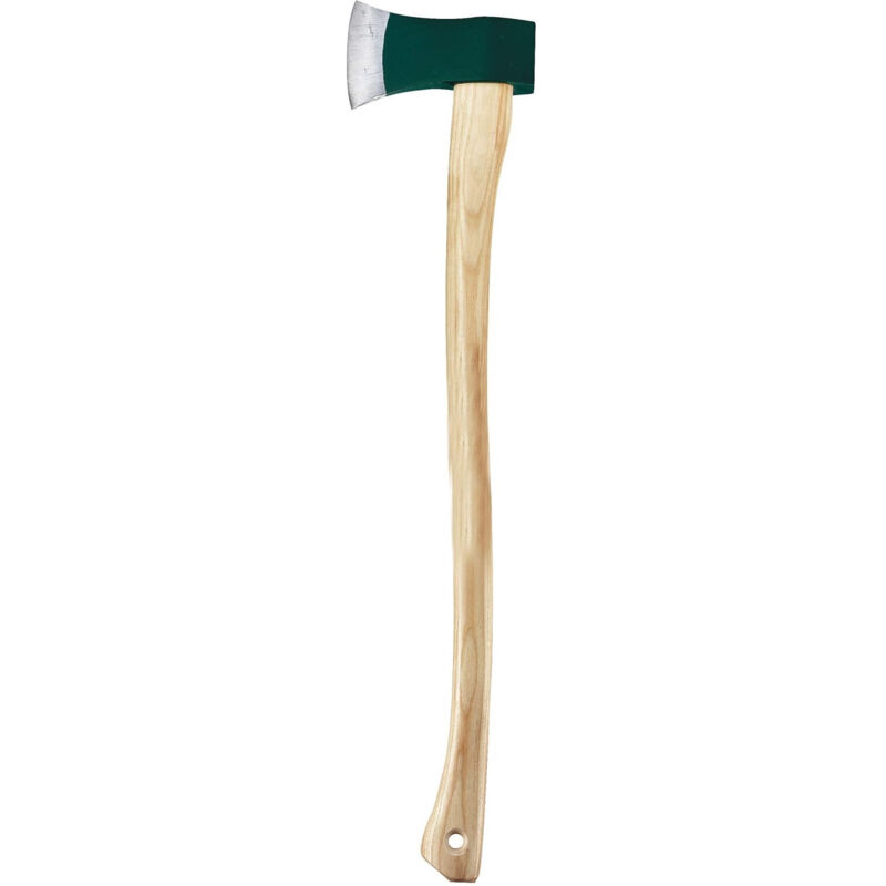 foto del prodotto leborgne ascia canada 1,8 kg manico in legno forato 90 cm