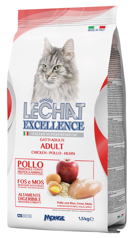 foto del prodotto lechat excellence adult 1,5 kg