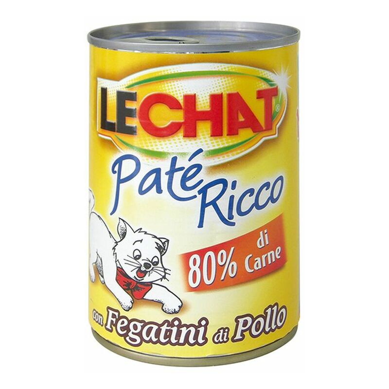 foto del prodotto lechat gatto adult pat 400gr ricco con fegatini di pollo