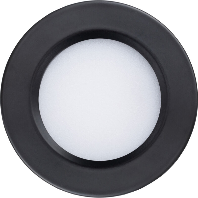 foto del prodotto leclubled built in led spot 55mm compatto nero 3w dc12v equivalente 25w bianco naturale 4000k