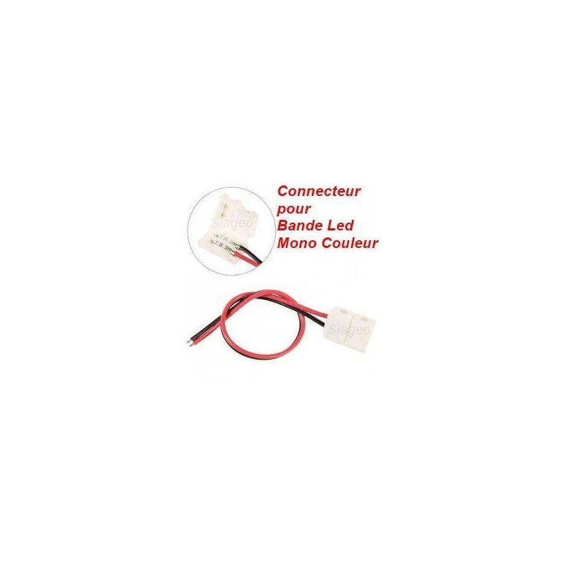 foto del prodotto leclubled connettore di clip connettore pre filled per led mono band color in 10m m