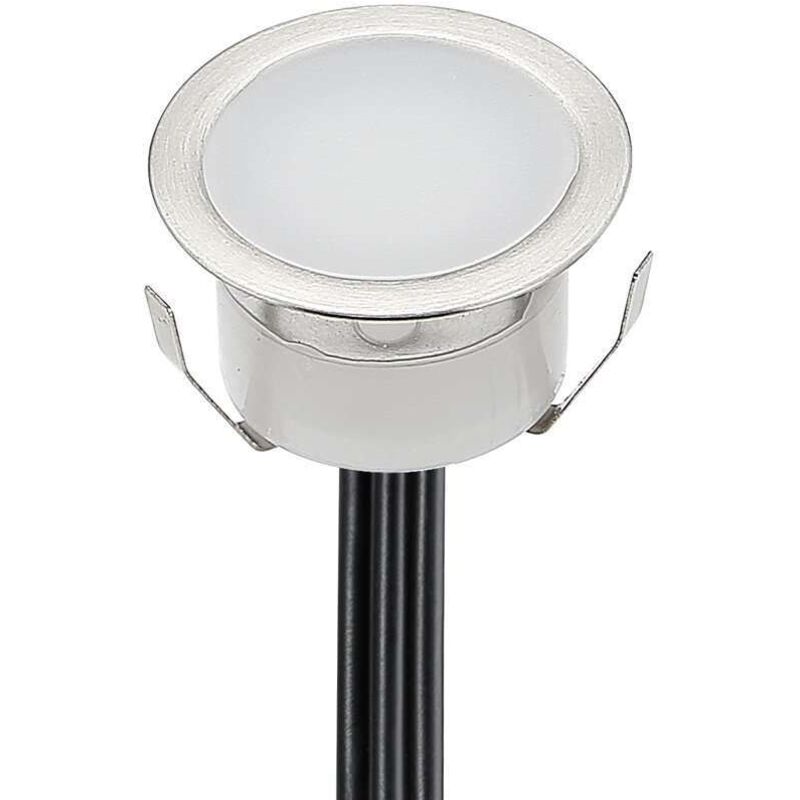 foto del prodotto leclubled kit di piccole macchie led 0.3w exterior built in bianco caldo 2700k 6 faretti led