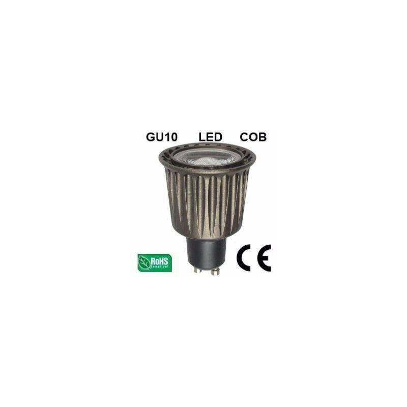 foto del prodotto leclubled - lampadina led gu10 cob 7w 500lm 50w 45 - neutral bianco 5200k