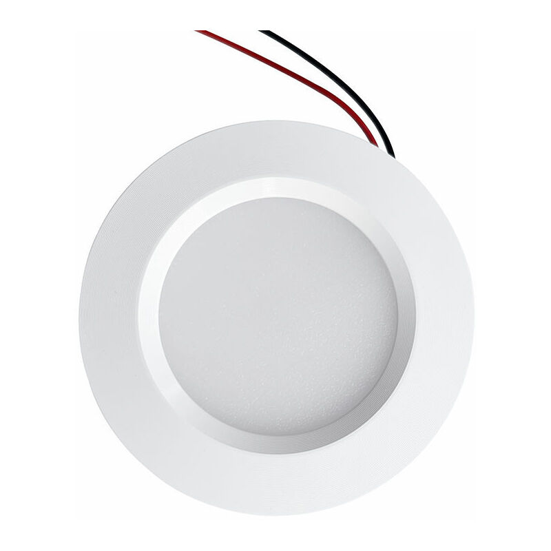 foto del prodotto leclubled led led spot recessable compact bianco 3w 300lm 25w 120 ac220 240v bianco caldo 3000k perforazione 55mm
