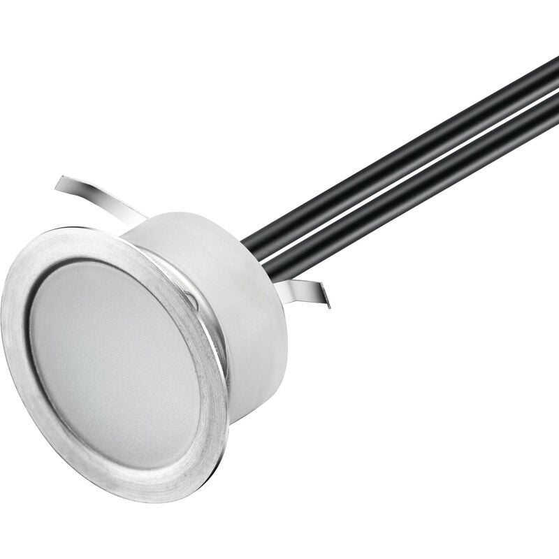 foto del prodotto leclubled mini led spot integrato 1w dc12v bianco caldo 3000k per la decorazione di marcatura