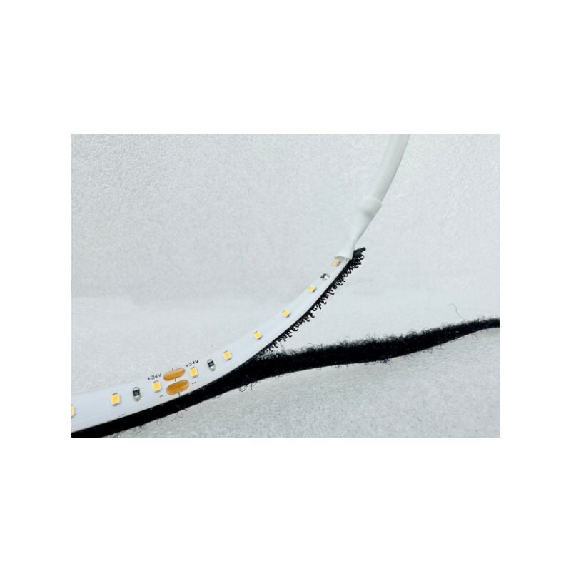 foto del prodotto leclubled nastro led bianco caldo 2000k 9w ip65 10m con velcro