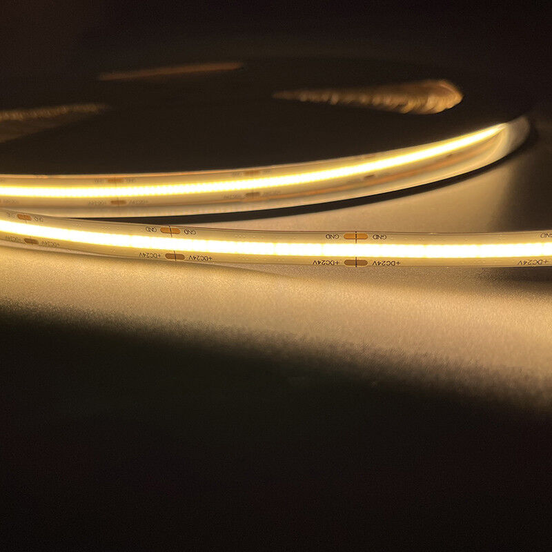 foto del prodotto leclubled nastro led cob alta luminosit 15w m 528 led m ip20 1m bianco caldo 3000k