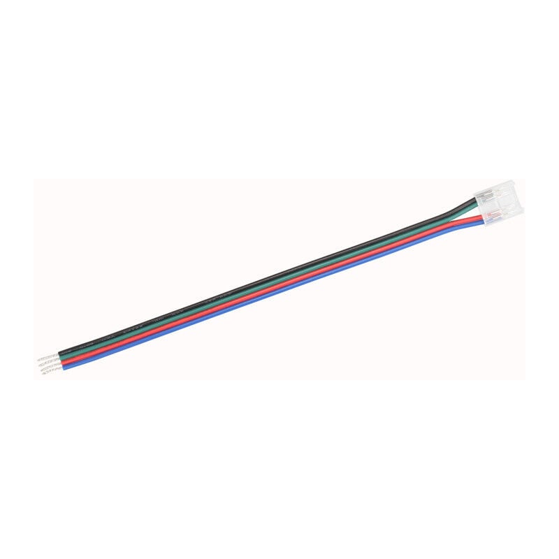 foto del prodotto leclubled nastro led connettore cob rgb larghezza 12mm senza saldatura