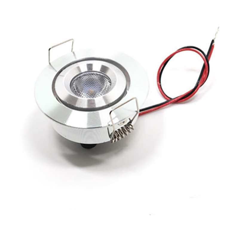 foto del prodotto leclubled piccolo 3w built in led spot 380lm dc12 24v 44 46mm perforazione bianco naturale 5000k