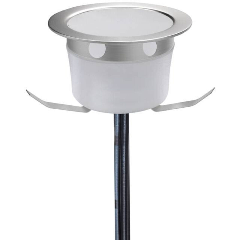 foto del prodotto leclubled piccolo led spot 0.3w impermeabile all aperto incorporato bianco caldo 2700k