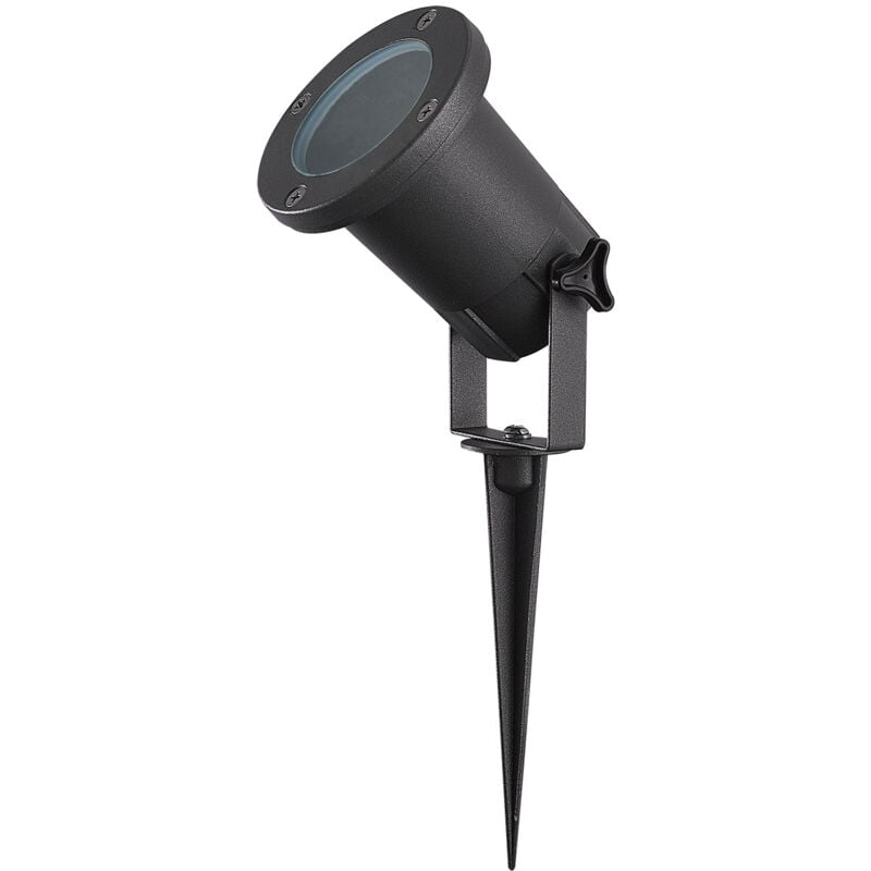 foto del prodotto leclubled piquet luminoso led gu10 impermeabile ip65 65 nero