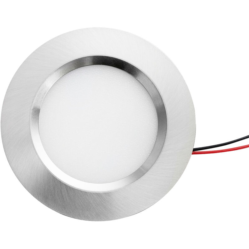 foto del prodotto leclubled recesse led spot 55mm compact alluminio 3w dc12v equivalente 25w bianco naturale 4000k 1