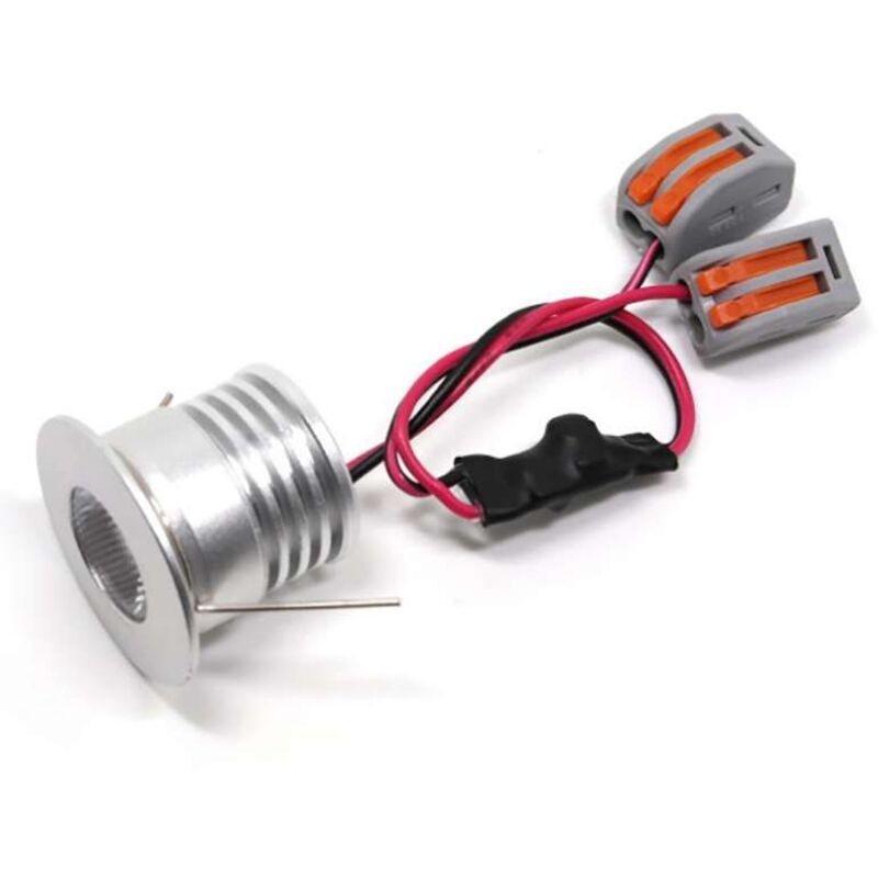 foto del prodotto leclubled spot led incastable compact 4w dc12v equivalente 30w bianco caldo 3000k lot de 10