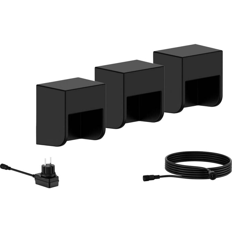 foto del prodotto led 8720169269439 grits gardenlink faretto led da soffitto led monocolore 4.5 w nero philips