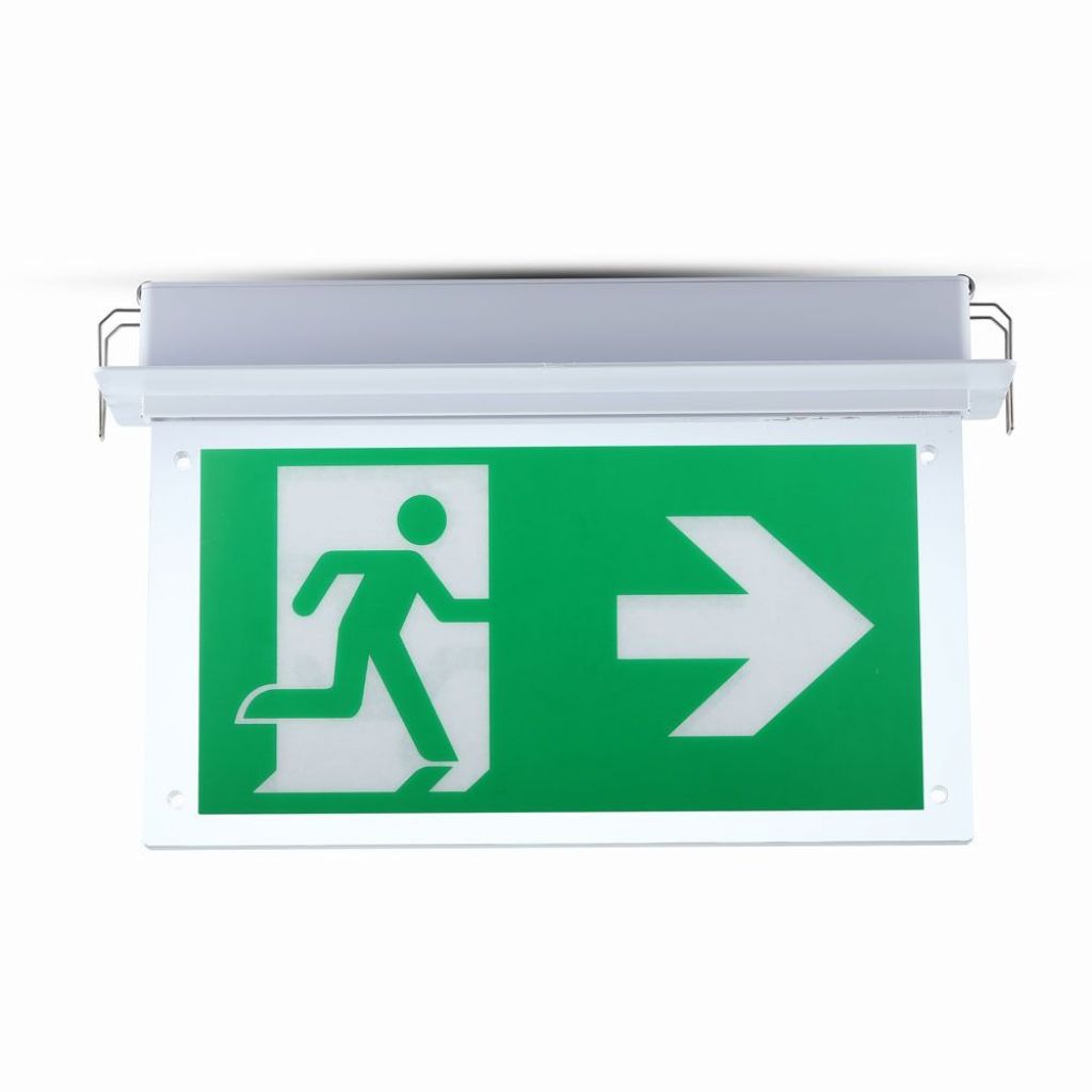 foto del prodotto led a led 2w ocesso di uscita di emergenza fissa 6000k