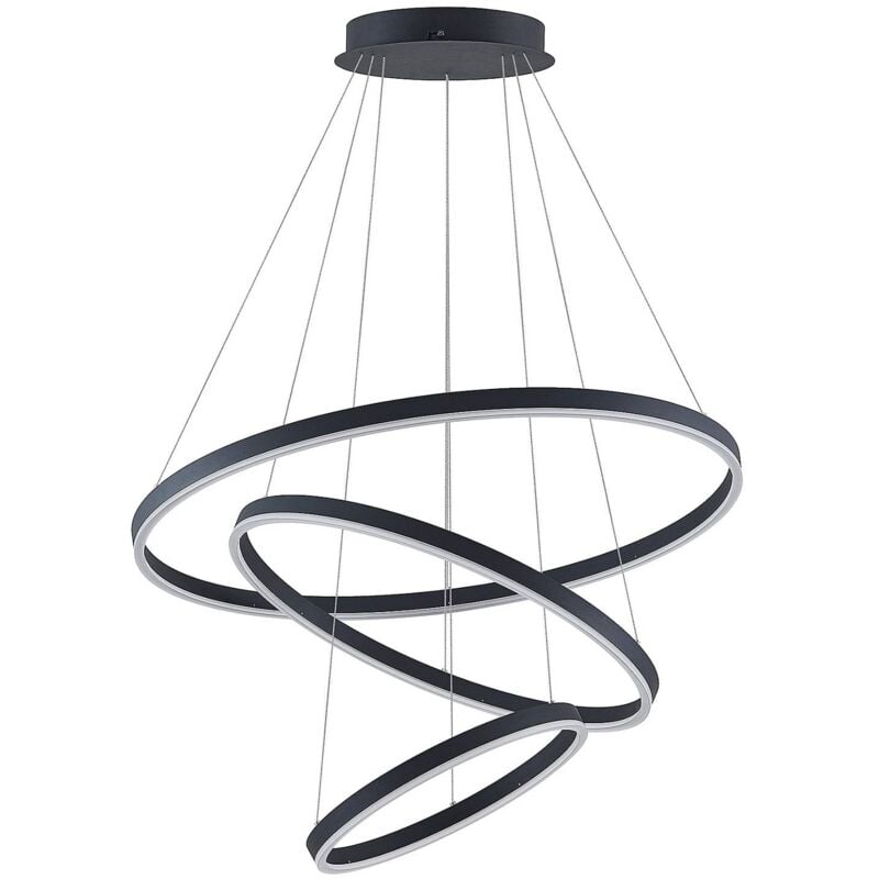 foto del prodotto led albiona in nero da metallo arcchio