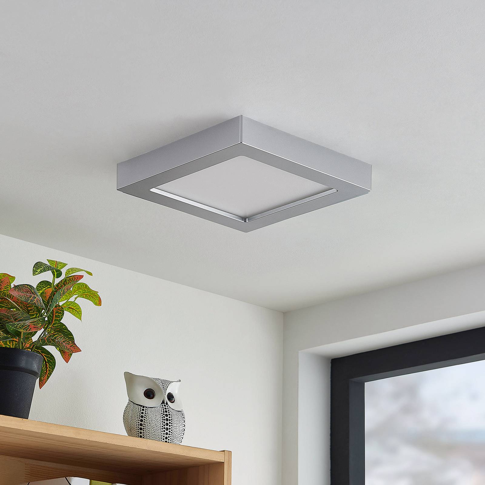 foto del prodotto led alette in grigio da alluminio prios