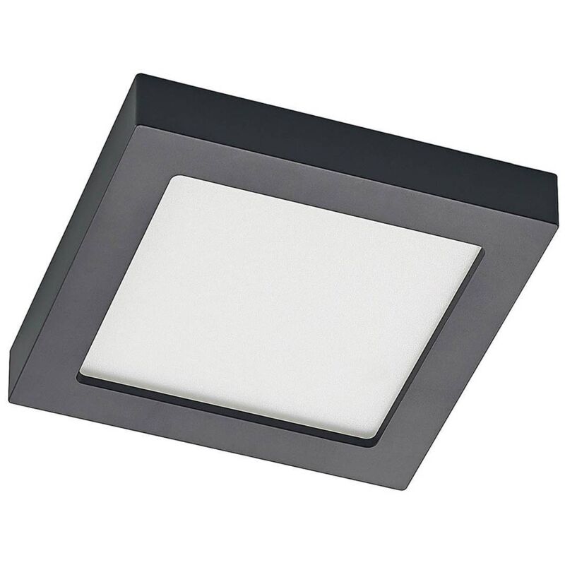 foto del prodotto led alette in nero da alluminio prios