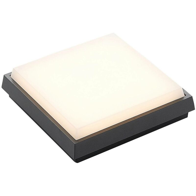 foto del prodotto led 'amra' in grigio da plastica - lucande