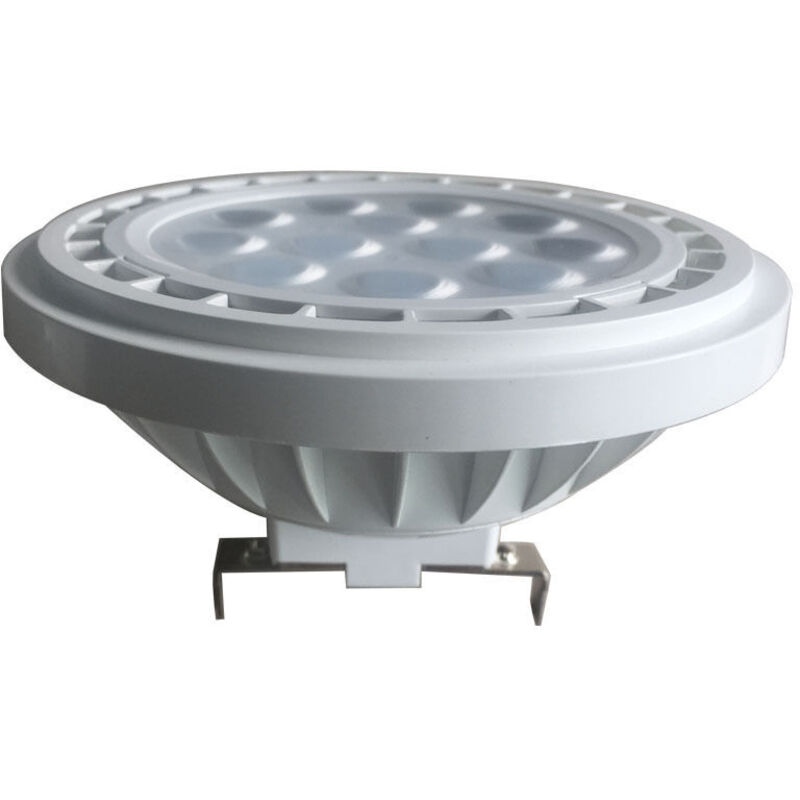 foto del prodotto led ar111 lampadina con riflettore g53 faretto 15w angolo di visione fascio 30 bianco caldo 3000k smd 15led ac dc 12v faretto faretto 1200lm 12w