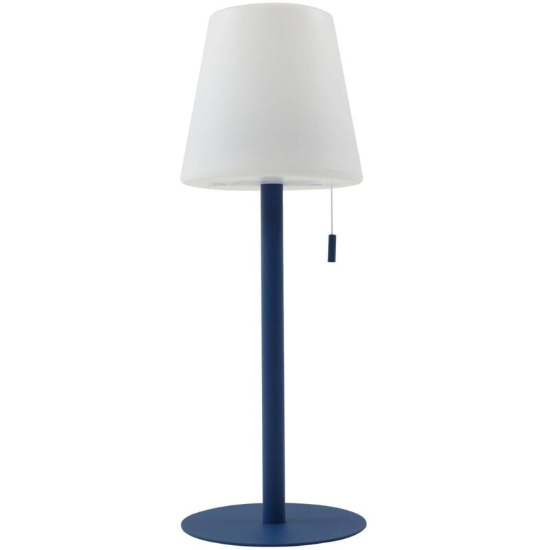 foto del prodotto led azalea in blu da alluminio lindby