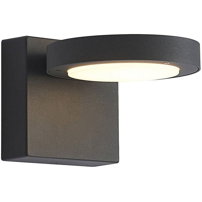 foto del prodotto led 'belna' in nero da alluminio - lucande