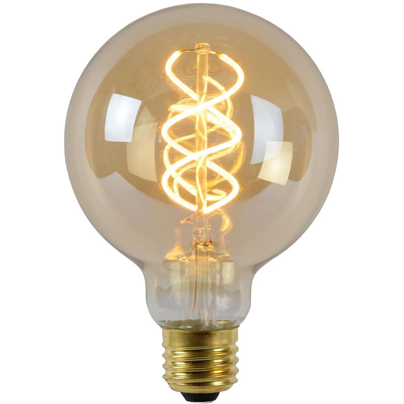 foto del prodotto led bulb led lampada 9,5 cm led dim. 1 x 5 w 2200 k amber lucide