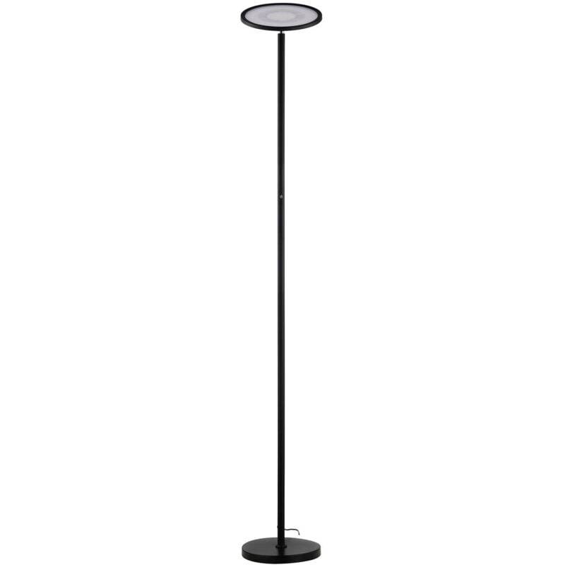 foto del prodotto led cilian in nero da metallo lindby