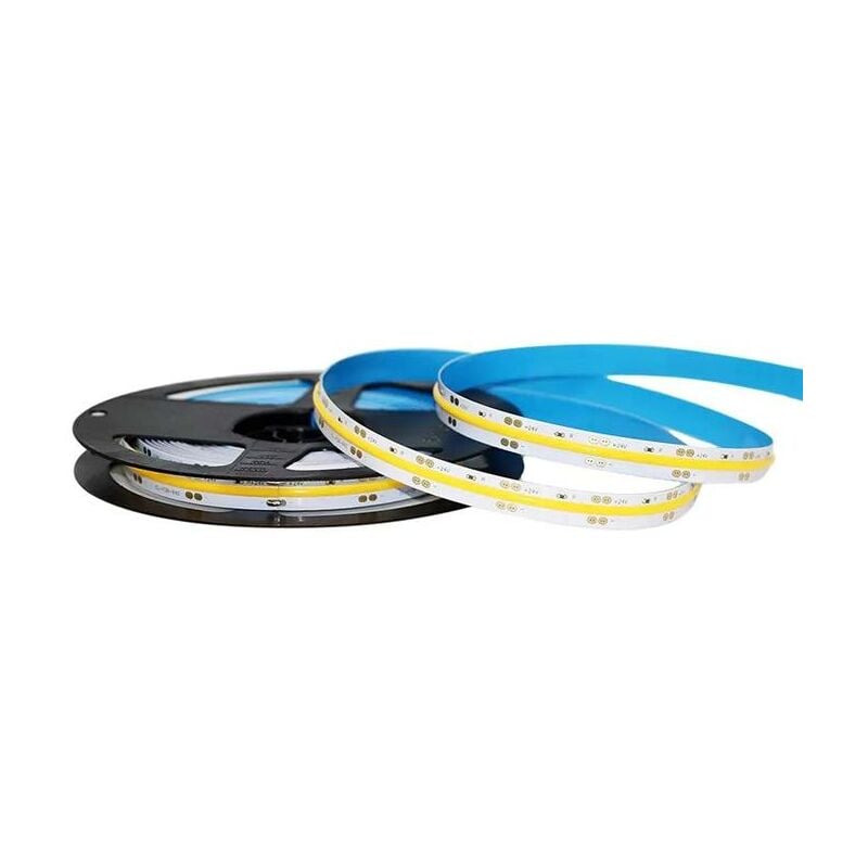 foto del prodotto led cob striscia ip20 24v 4000k 420 leds 10w m luce naturale
