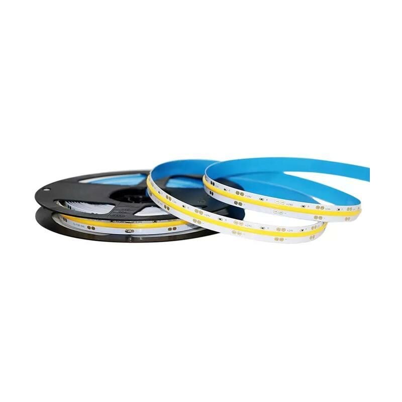 foto del prodotto led cob striscia ip20 24v 6000k 420 leds 10w m luce fredda