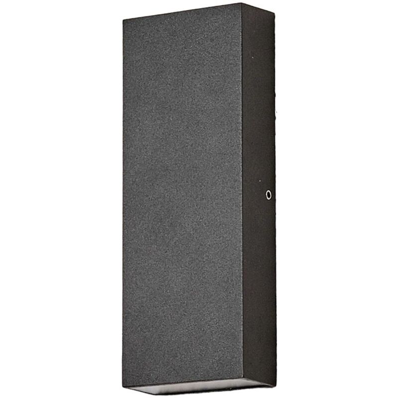 foto del prodotto led 'corda' in nero da alluminio - lucande