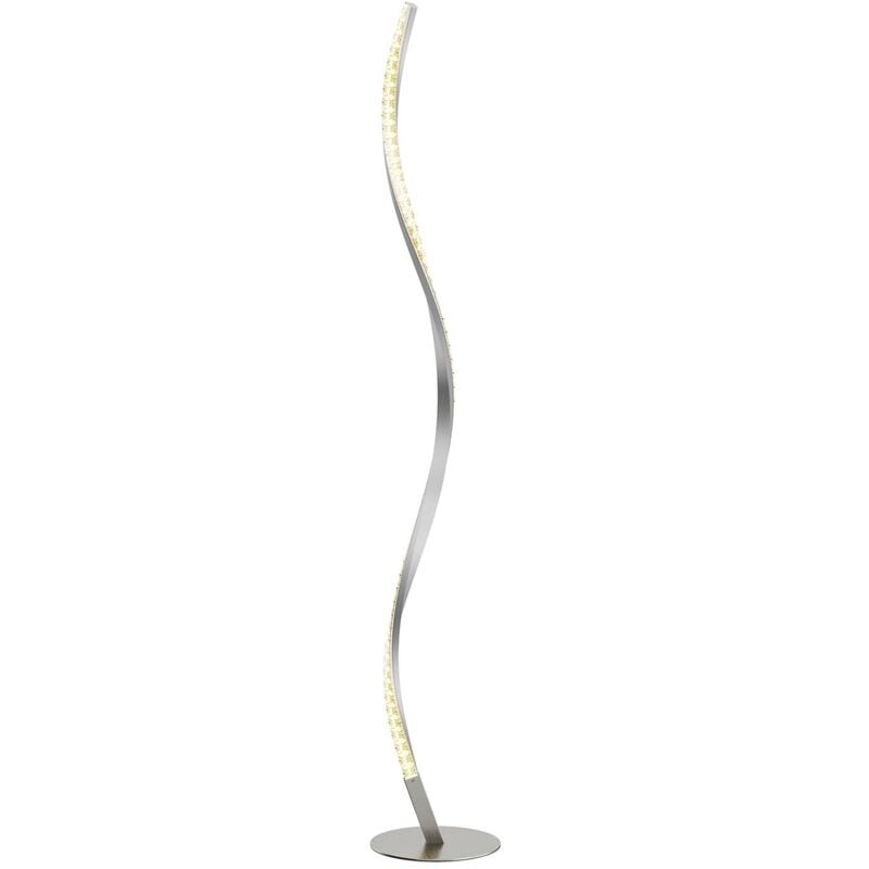 foto del prodotto led criostal in grigio da alluminio lindby