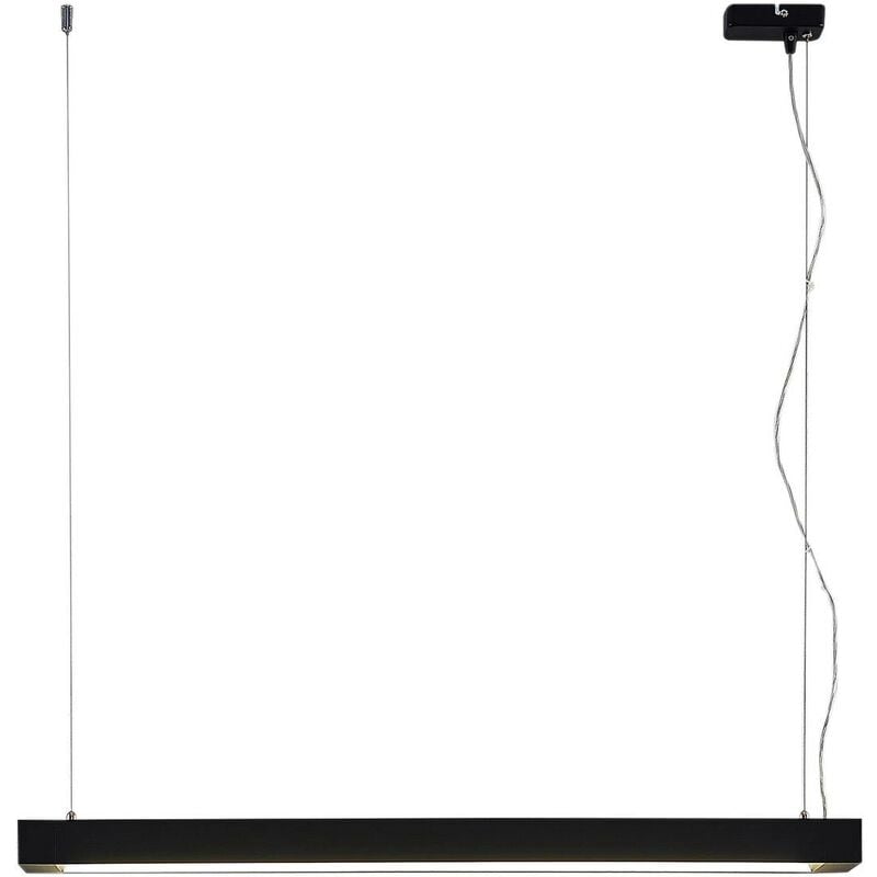 foto del prodotto led cuna in nero da alluminio arcchio