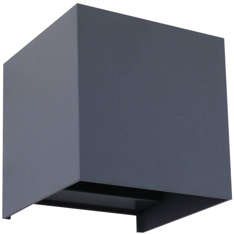 foto del prodotto led 'dara' in grigio da plastica - lindby