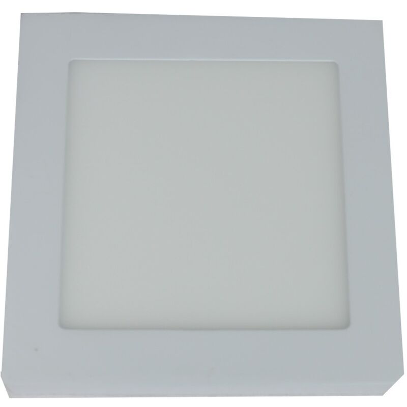 foto del prodotto led di downlight led 6w 4200k plax di superficie bianca quadrata jandei
