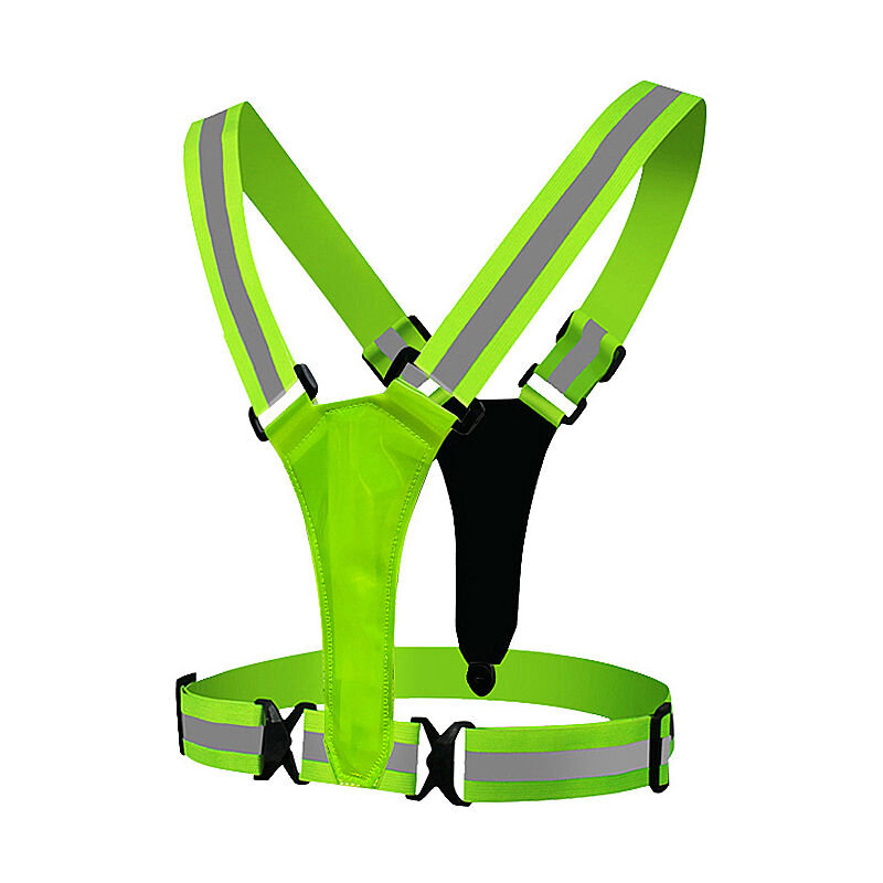 foto del prodotto led di sicurezza ricaricabile tramite usb, gilet da corsa con indicatore di sicurezza e cintura riflettente, gilet da corsa con 3 modalit di
