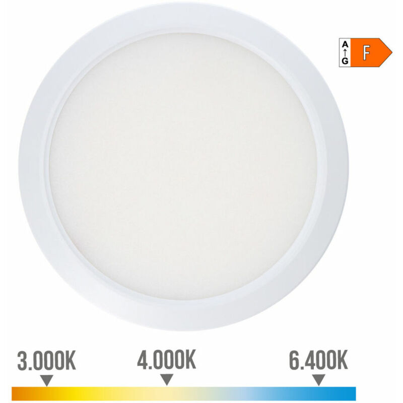foto del prodotto led downlight da incasso edm 31509 f 20 w 2050 lm regolabile 3200 6400 k 